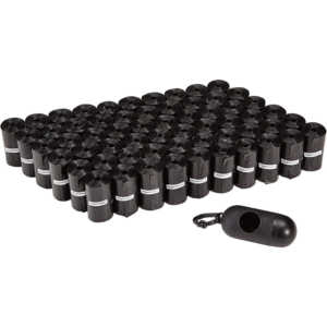 Basics Dog Poop Bags with Dispenser, 300 Count